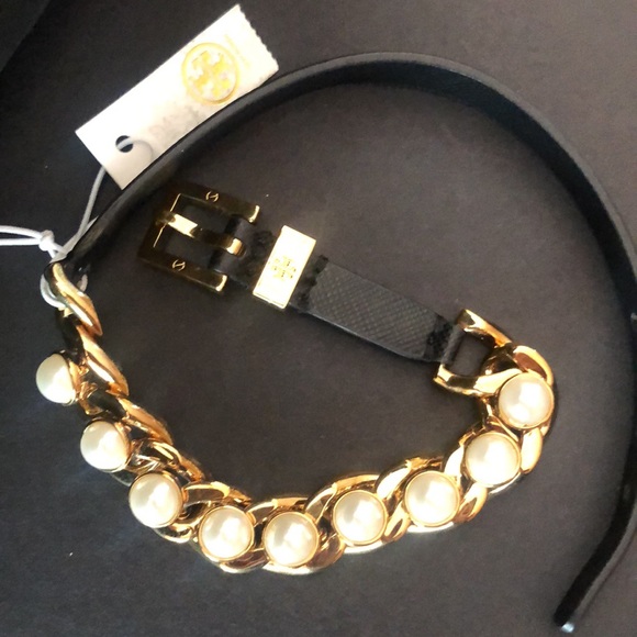 Tory Burch Winchel Pearly Chain Bracelet - Picture 2 of 6